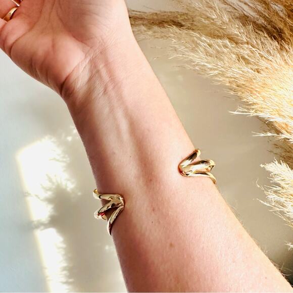 NEW NORDSTROM REVOLVE Mix Multi Slim Band Twisted Bracelet Bangle Cuff Jewelry - Picture 15 of 16